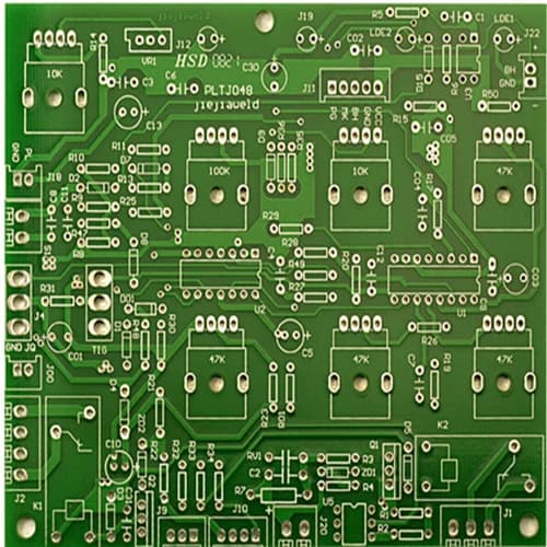 A single sided power control board